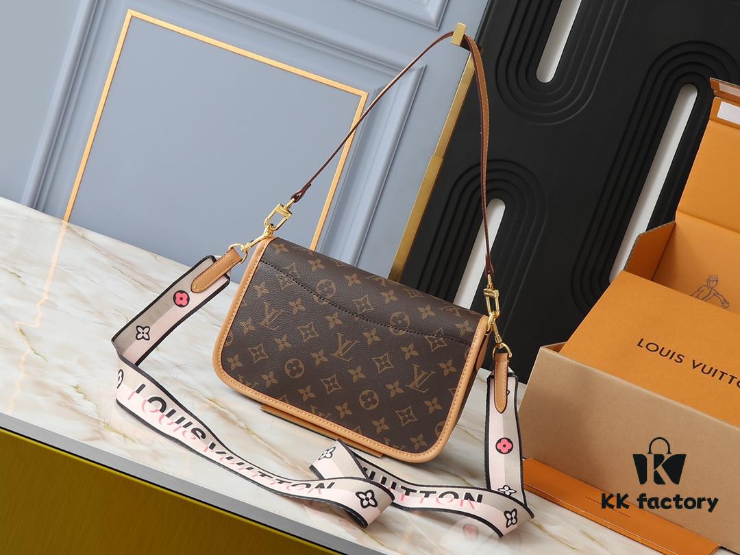 69306bf46e68136f4d9a51bd Upgraded Original M46583 M46584 M46386 M46388 M45985 Full-Leather Baguette Bag Collection New Diane Handbag