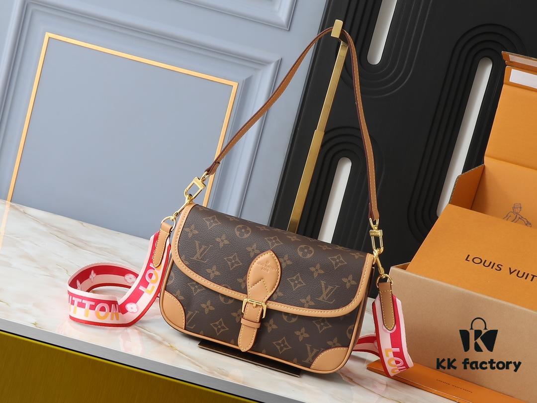 69306bf76e68136f4d9a51c3 Upgraded Original M46583 M46584 M46386 M46388 M45985 Full Leather Baguette Bag Series New Diane Handbag
