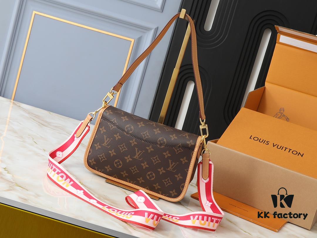 69306bf86e68136f4d9a51c5 Upgraded Original M46583 M46584 M46386 M46388 M45985 Full Leather Baguette Bag Series New Diane Handbag