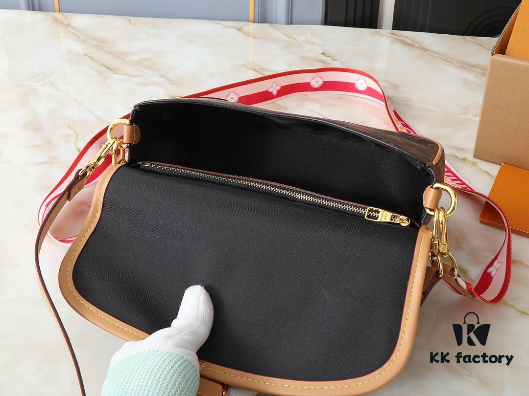 69306bfb6e68136f4d9a51c9 Upgraded Original M46583 M46584 M46386 M46388 M45985 Full Leather Baguette Bag Series New Diane Handbag