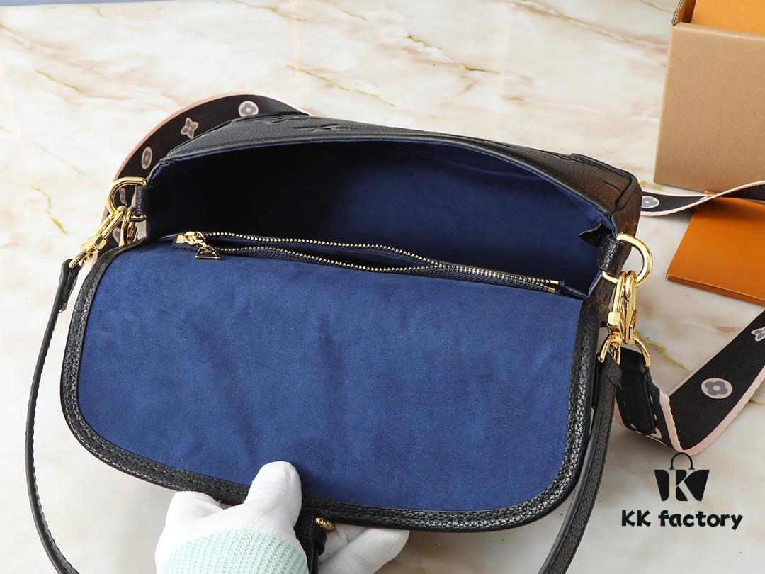 69306c006e68136f4d9a51d5 Upgraded Original M46583 M46584 M46386 M46388 M45985 Full Leather Baguette Bag Series New Diane Handbag