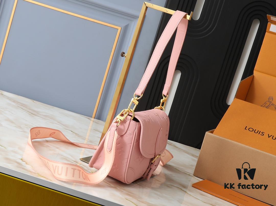 69306c0d6e68136f4d9a51ef Upgraded Original M46583 M46584 M46386 M46388 M45985 Full Leather Baguette Bag Series New Diane Handbag