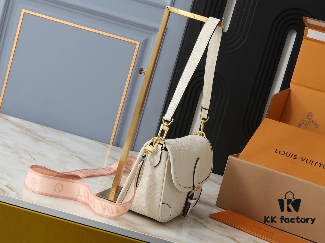 69306c116e68136f4d9a51f8 Upgraded Original M46583 M46584 M46386 M46388 M45985 Full Leather Baguette Bag Series New Diane Handbag