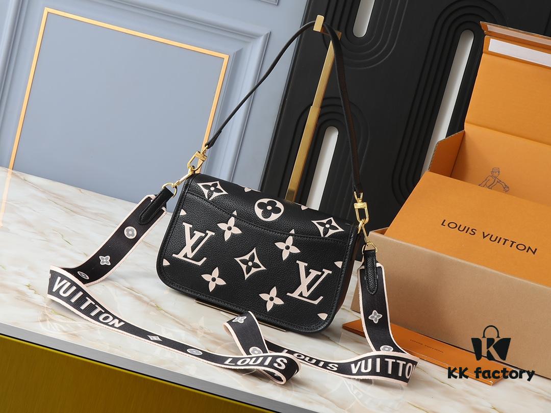 69306c1a6e68136f4d9a520c Upgraded Original M46583 M46584 M46386 M46388 M45985 Full Leather Baguette Bag Collection New Diane Handbag