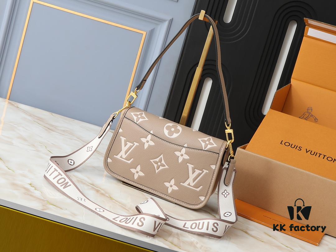 69306c1f6e68136f4d9a5214 Upgraded Original M46583 M46584 M46386 M46388 M45985 Full-Leather Baguette Bag Series New Diane Handbag