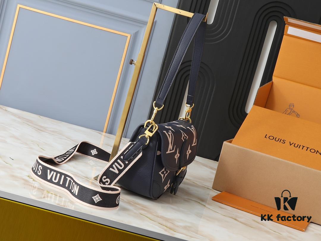 69306c236e68136f4d9a521c Upgraded Original M46583 M46584 M46386 M46388 M45985 Full Leather Baguette Bag Series New Diane Handbag