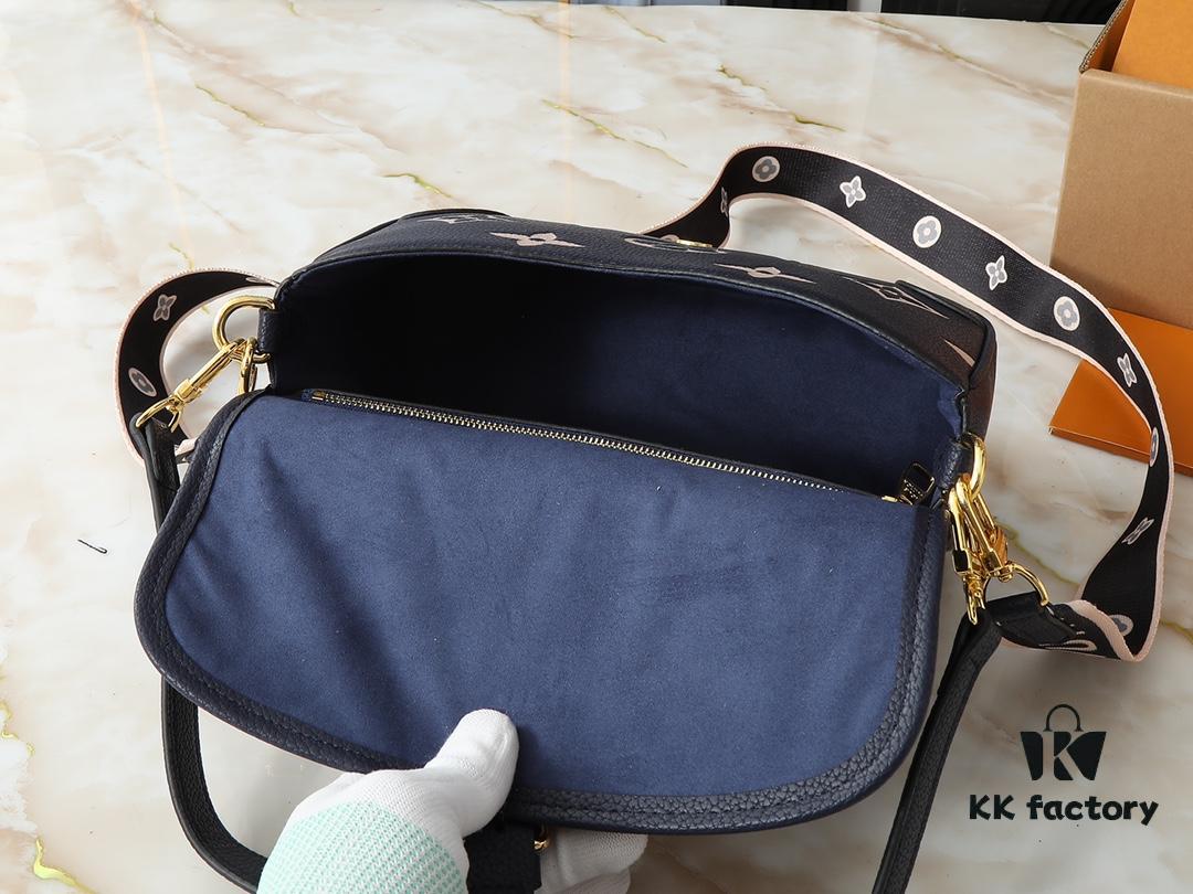 69306c266e68136f4d9a5223 Upgraded Original M46583 M46584 M46386 M46388 M45985 Full Leather Baguette Bag Series New Diane Handbag