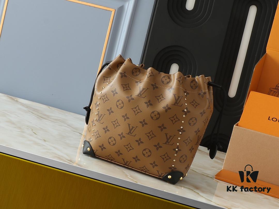 69306c4e6e68136f4d9a5280 Upgraded Original M97063 Floral Beige Bucket Bag, Louis Vuitton 2025 Pre-Spring Collection NeoNoé Bucket Bag