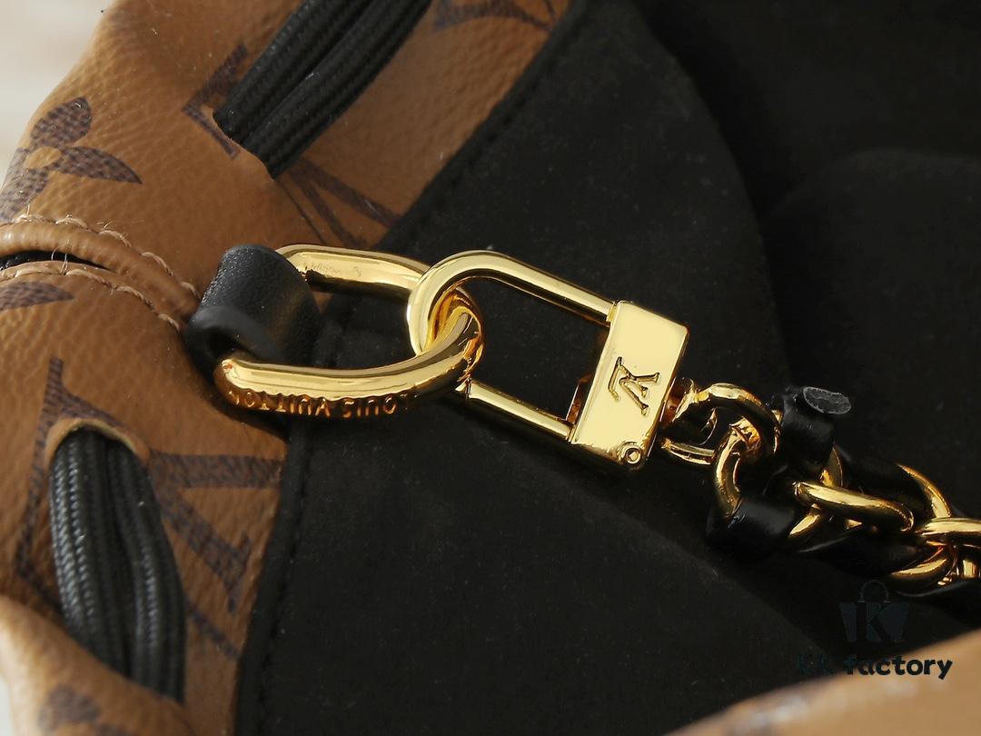 69306c516e68136f4d9a5283 Upgraded Original M97063 Floral Beige Bucket Bag, Louis Vuitton 2025 Pre-Spring Collection NeoNoé Bucket Bag