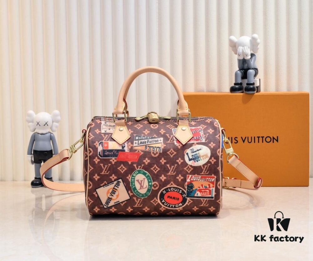 69306c566e68136f4d9a5290 Color-changing Yellow Leather Look 👍 M47087 M47086 Speedy Bandoulière 25 Bag Inspired by the Brand's Vintage Monogram Canvas