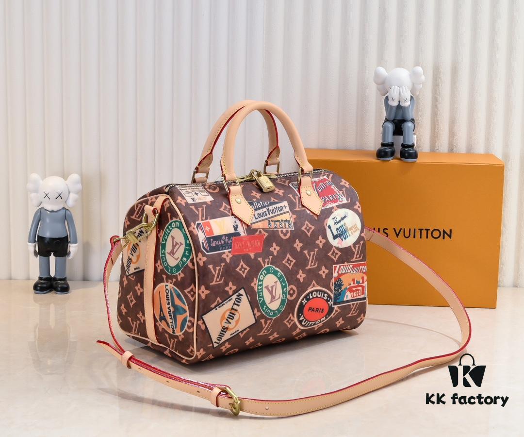 69306c5b6e68136f4d9a529a Color-changing Yellow Skin 👍 M47087 M40391 Speedy Bandoulière 30 Handbag