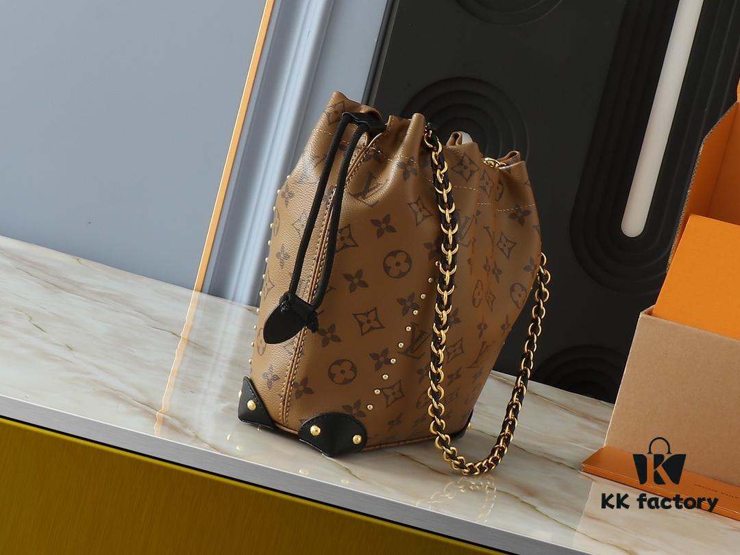 69306c5c6e68136f4d9a529b Upgraded Original M97063 Floral Beige Bucket Bag, Louis Vuitton 2025 Pre-Spring Collection NeoNoé Bucket Bag