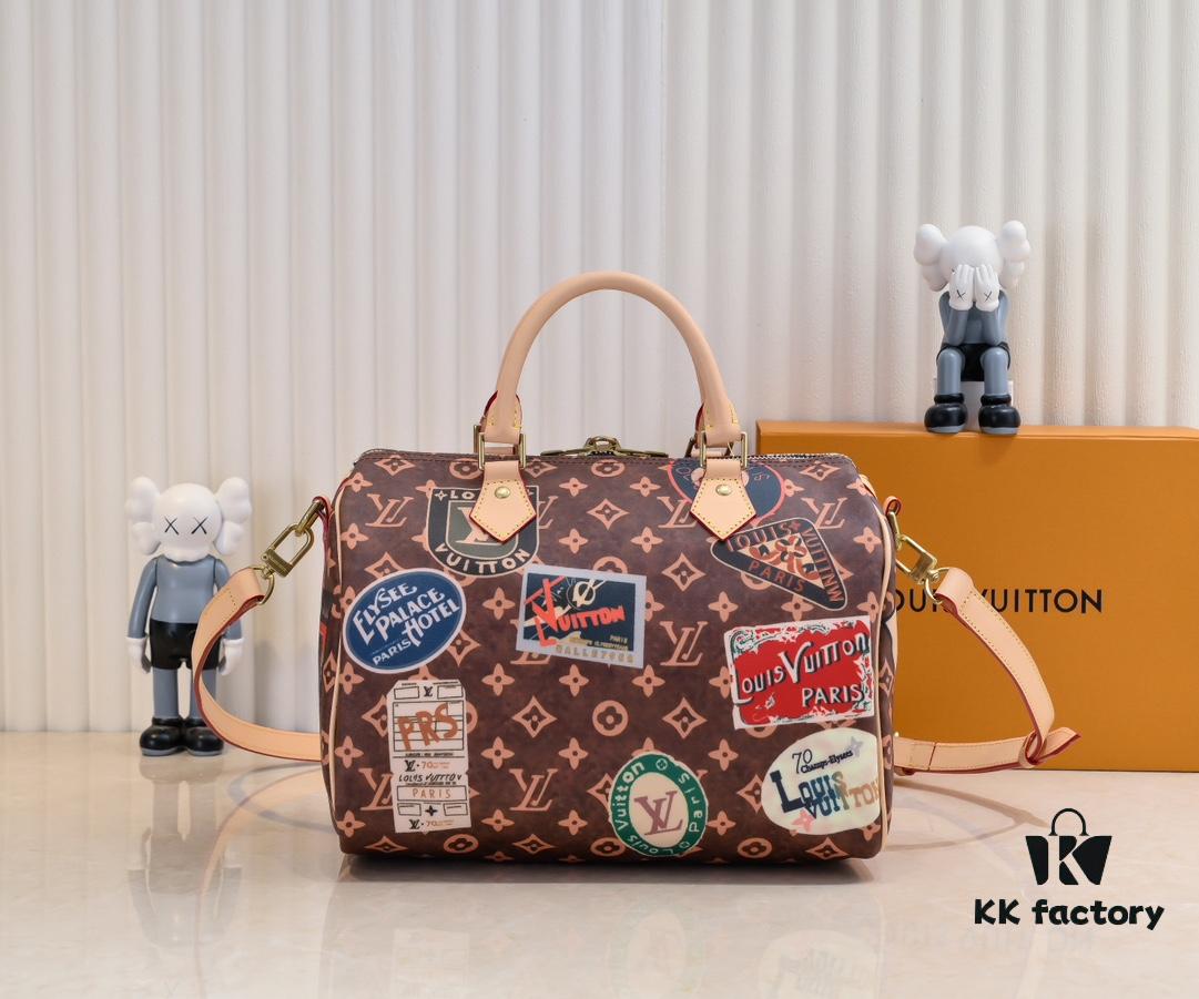 69306c5e6e68136f4d9a52a0 Color-changing Yellow Skin 👍 M47087 M40391 Speedy Bandoulière 30 Handbag