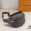69306c5f6e68136f4d9a52a3 Exclusive Real Shot - Upgraded Version ‼️ Genuine Leather 🔥 Original Hardware with Full Steel Zipper Pulls 🐂 NEW WAVE Waist Bag M44812 Black White