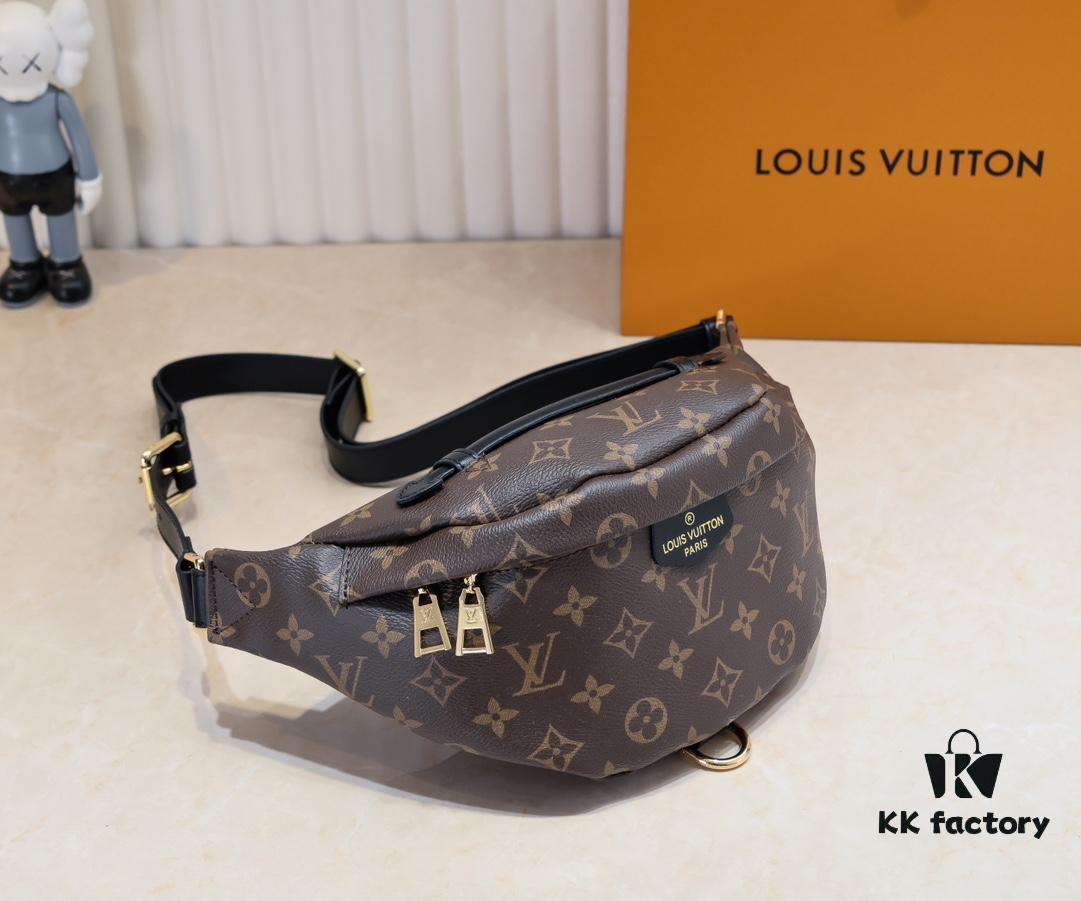 69306c5f6e68136f4d9a52a3 Exclusive Real Shot - Upgraded Version ‼️ Genuine Leather 🔥 Original Hardware with Full Steel Zipper Pulls 🐂 NEW WAVE Waist Bag M44812 Black White