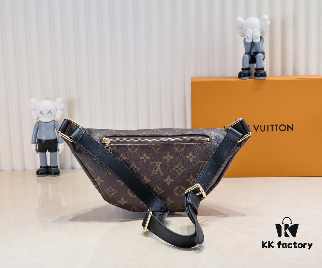 69306c606e68136f4d9a52a4 Exclusive Real Shot - Upgraded Version ‼️ Genuine Leather 🔥 Original Hardware with Full Steel Zipper Pulls 🐂 NEW WAVE Waist Bag M44812 Black White