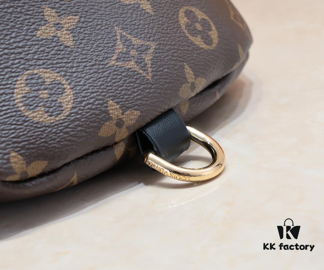 69306c606e68136f4d9a52a6 Exclusive Real Shot - Upgraded Version ‼️ Genuine Leather 🔥 Original Hardware with Full Steel Zipper Pulls 🐂 NEW WAVE Waist Bag M44812 Black White