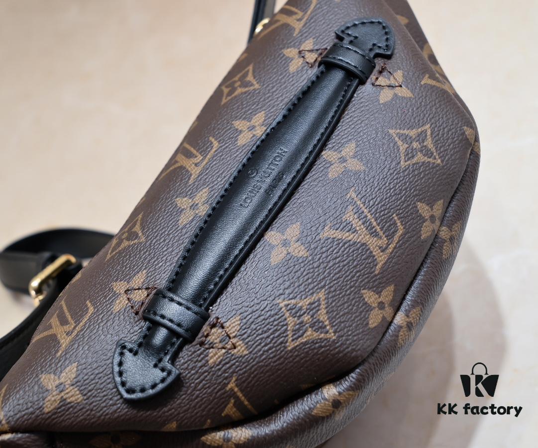 69306c616e68136f4d9a52a8 Exclusive Real Shot - Upgraded Version ‼️ Genuine Leather 🔥 Original Hardware with Full Steel Zipper Pulls 🐂 NEW WAVE Waist Bag M44812 Black White