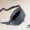 69306c6a6e68136f4d9a52bc Exclusive Real Shot - Upgraded Version ‼️ Genuine Leather 🔥 Original Hardware with Full Steel Zipper Pulls 🐂 NEW WAVE Belt Bag M44812 Black White 🎏