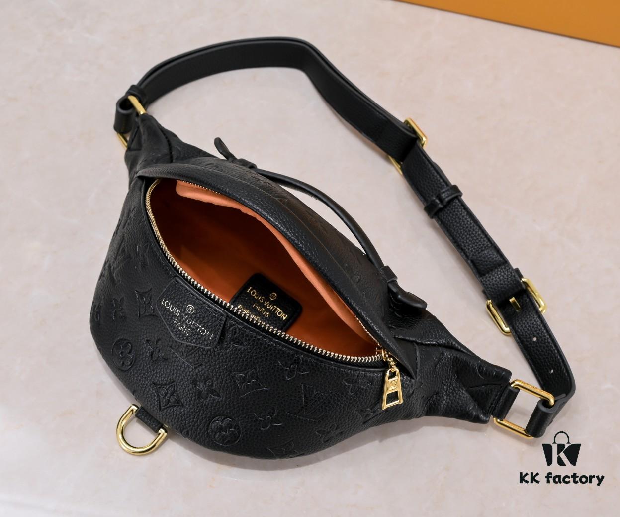 69306c706e68136f4d9a52cc Exclusive Real Shot - Upgraded Version ‼️ Genuine Leather 🔥 Original Hardware with Full Steel Zipper Pulls 🐂 NEW WAVE Waist Bag M44812 Black White 🎏