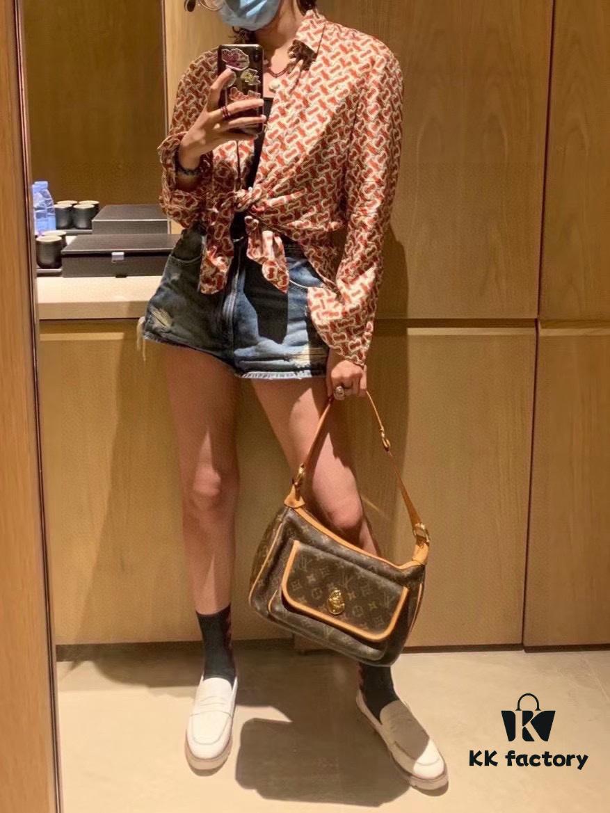69306c736e68136f4d9a52d2 M40077 M90955 Vintage LOUIS VUITTON Tikal GM - Golden Beans (Small Gold Beans) Classic Coffee Pattern