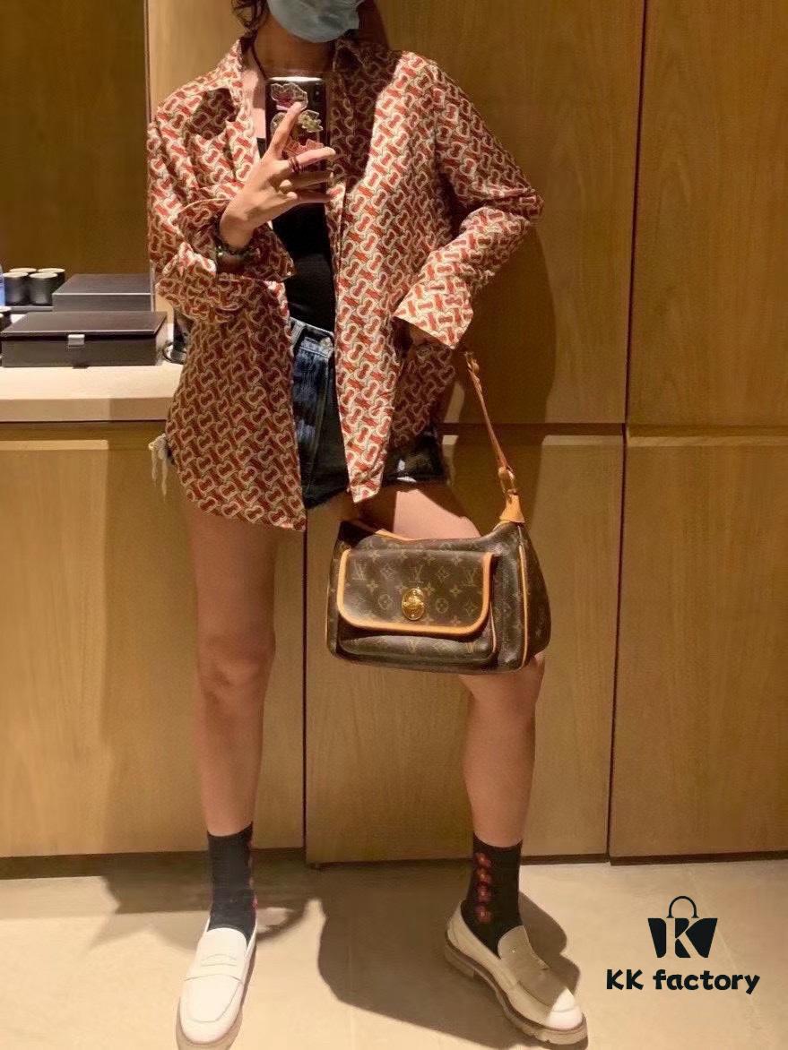 69306c746e68136f4d9a52d3 M40077 M90955 Vintage LOUIS VUITTON Tikal GM - Golden Beans (Small Gold Beans) Classic Coffee Pattern