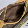 M40077 M90955 Vintage Louis Vuitton Tikal GM - Gold Studs (Small Gold Beans) Classic Coffee Pattern