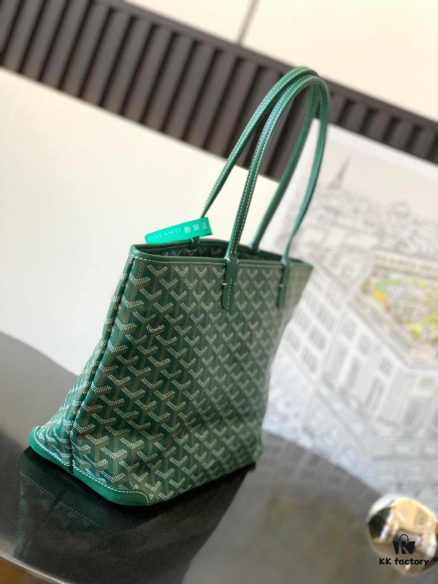 69306c956e68136f4d9a530f Small Artois Small Bag (Zippered Tote) - A structured tribute to the iconic Saint Louis bag, featuring enhanced security and privacy with leather corners and zip closure