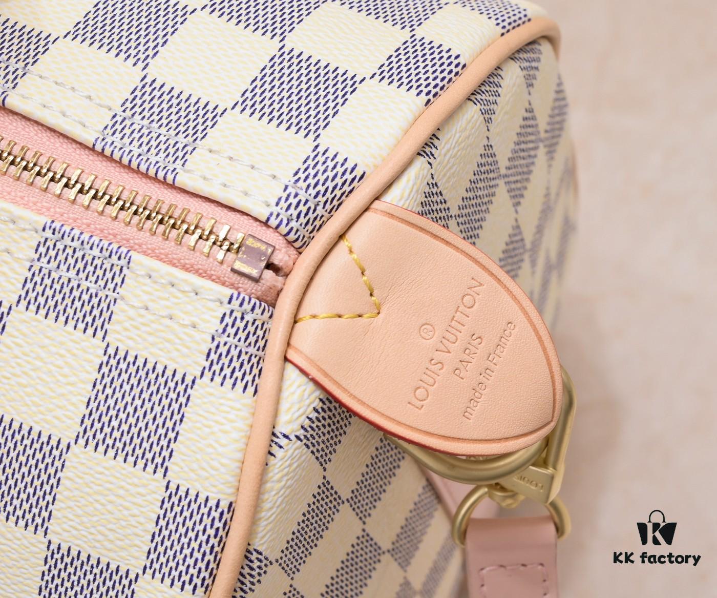 69306cdd6e68136f4d9a53a0 Exclusive Real Shot - Upgraded Version‼️ Model 40391 White Checkered with Pink Leather Trim and Yellow Leather Fringe