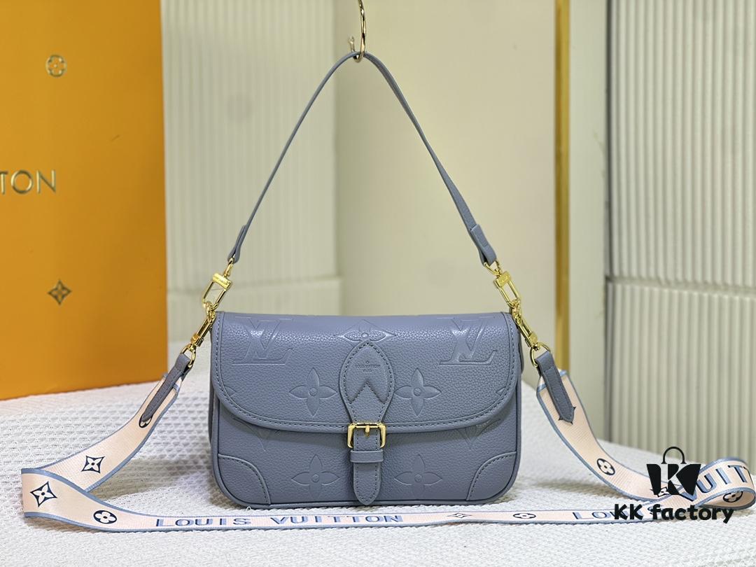 69306cdf6e68136f4d9a53a5 M46386 M46388 M45985 M45683 M45684 Full Leather Baguette Bag Series New Diane Handbag