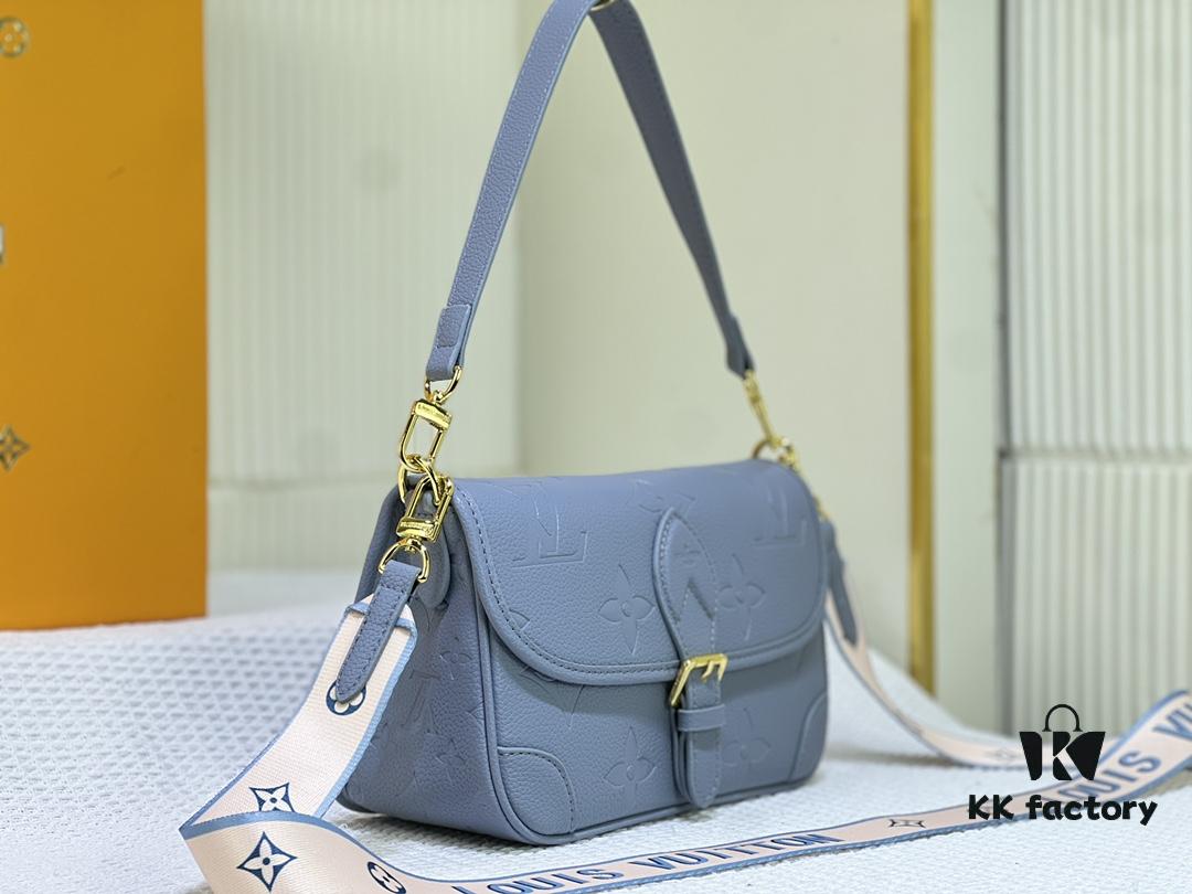 69306ce06e68136f4d9a53a6 M46386 M46388 M45985 M45683 M45684 Full Leather Baguette Bag Series New Diane Handbag