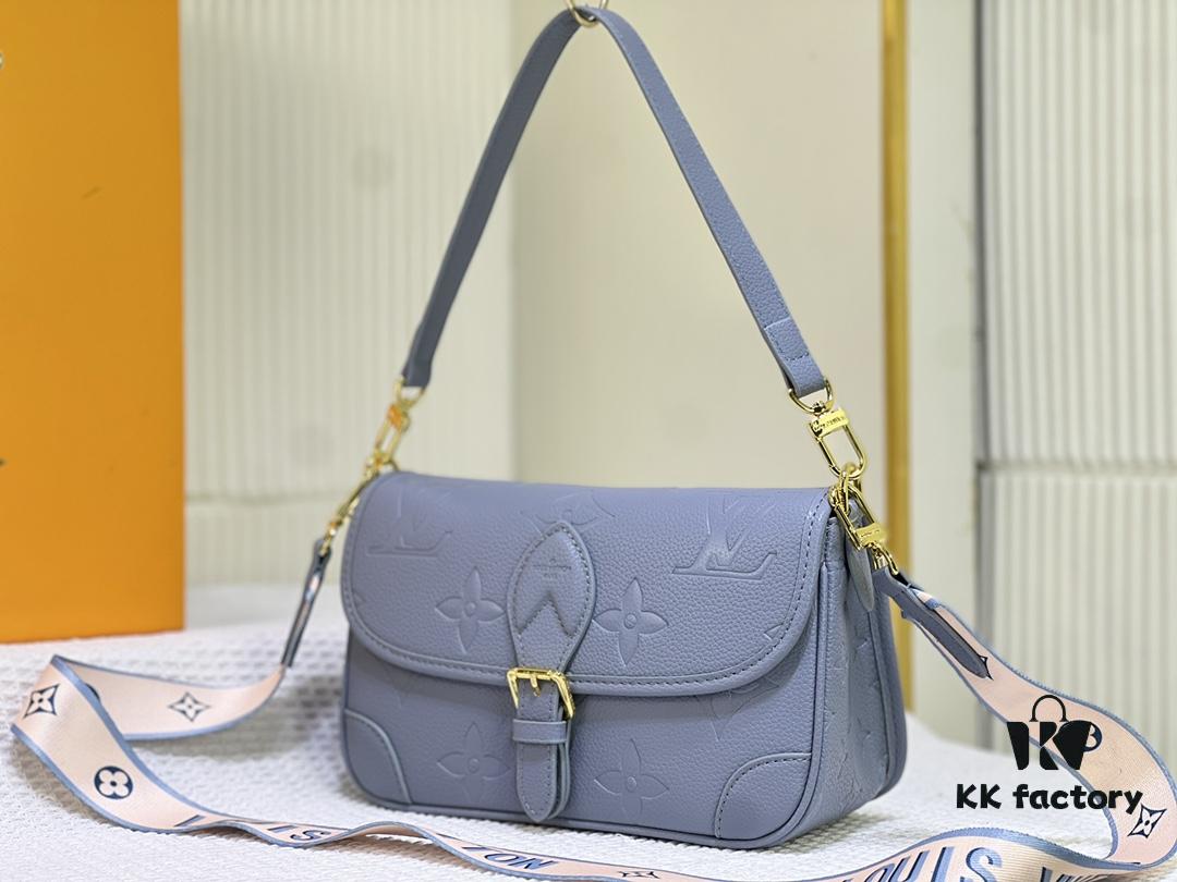 69306ce06e68136f4d9a53a8 M46386 M46388 M45985 M45683 M45684 Full Leather Baguette Bag Series New Diane Handbag