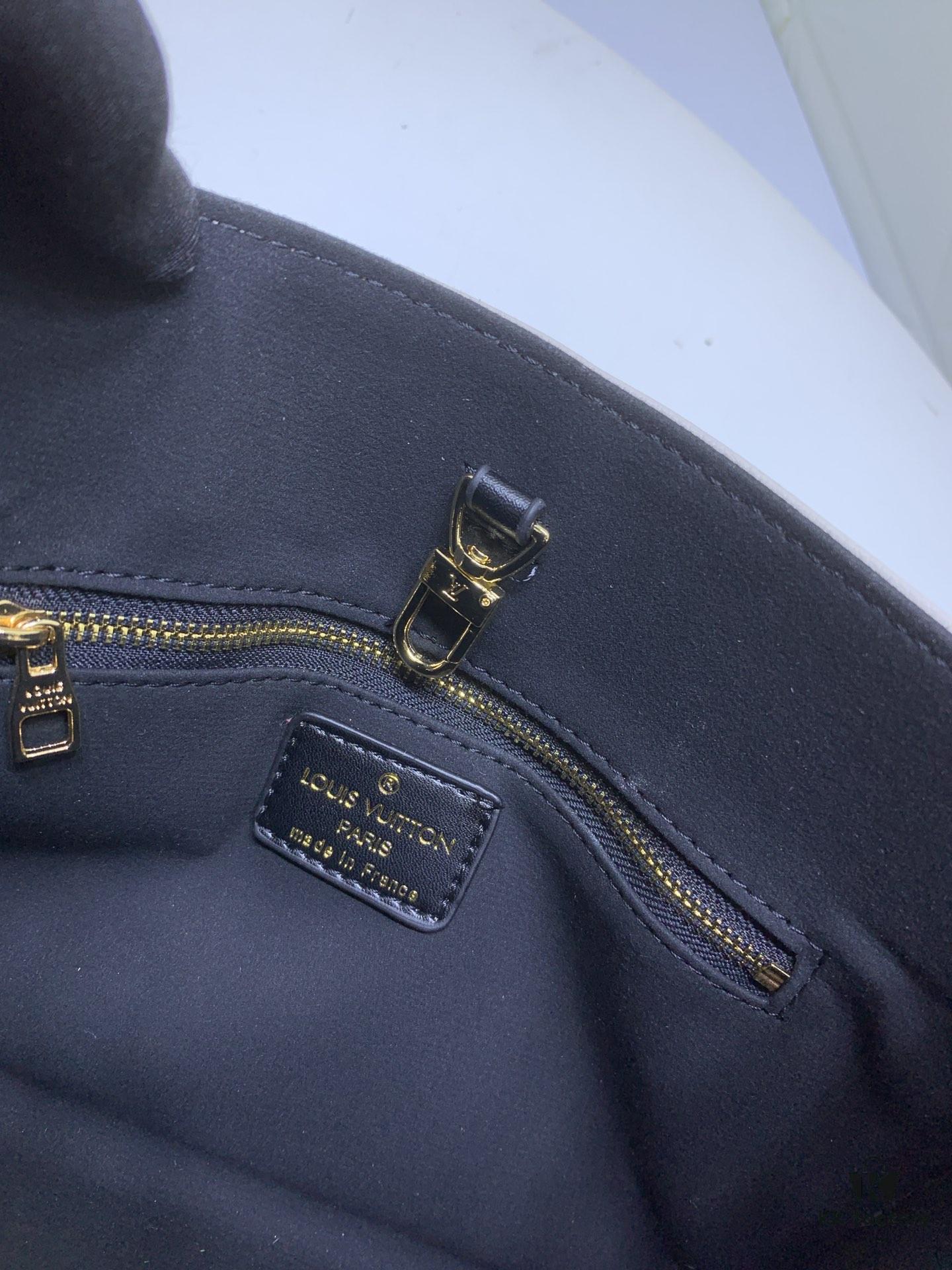 69306d136e68136f4d9a5411 Large, Medium, Small Size Upgraded Original Version New Model with Matching Embossing Louis Vuitton OnTheGo Tote Bag