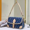 69306d146e68136f4d9a5415 M46386 M45985 Denim Baguette Diane Handbag