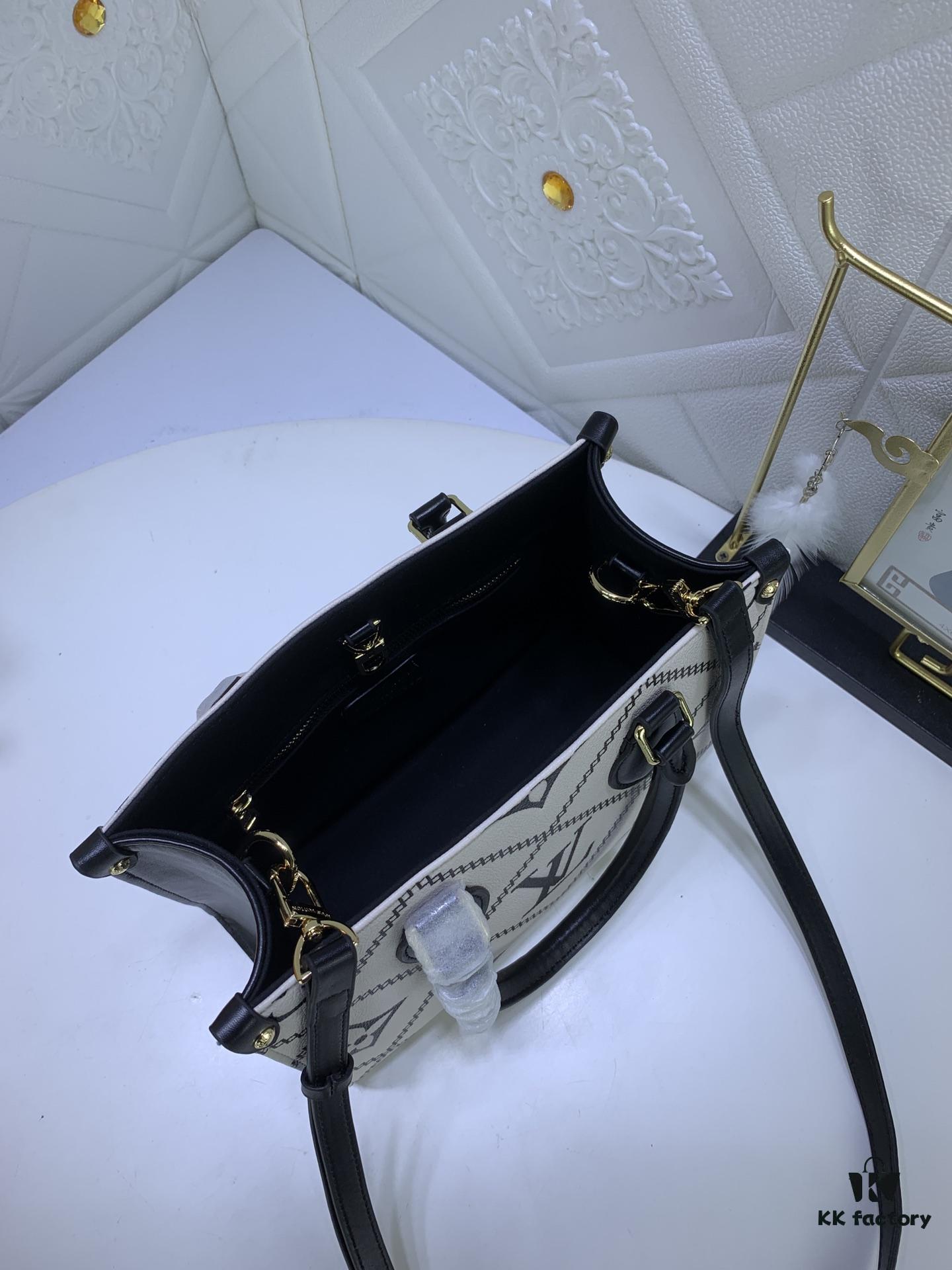 69306d146e68136f4d9a5416 Large, Medium, Small Size Upgraded Original Version New Model with Matching Embossing Louis Vuitton OnTheGo Tote Bag