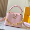 69306d346e68136f4d9a544f Guangzhou Stock Premium Original M14970 Pink Capucines Mini Bag