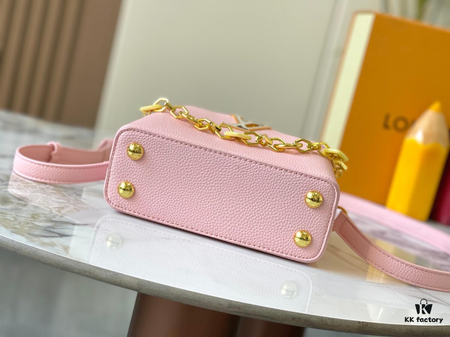 69306d376e68136f4d9a5457 Guangzhou Stock Premium Original M14970 Pink Capucines Mini Bag