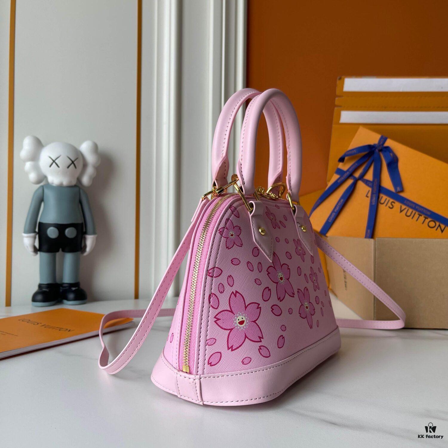69306d3f6e68136f4d9a545e Upgraded Version of Murakami's Cherry Blossom, M13104 M53152 M13670 Louis Vuitton Alma Bag