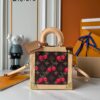69306d416e68136f4d9a5463 Upgraded M14040 Cherry Mini Square Travel Case