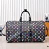 69306d576e68136f4d9a5483 New Arrival M13742 White Color Black Color Travel Bag LV x TM KEEPALL BANDOULIÈRE 45
