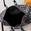 69306d5a6e68136f4d9a5487 New Arrival M13742 White Color Black Color Travel Bag LV x TM KEEPALL BANDOULIÈRE 45