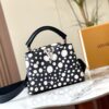 69306d7a6e68136f4d9a54bd Upgraded Version M21663 This LV x YK Capucines Small Handbag from the Louis Vuitton x Yayoi Kusama Collaboration Collection