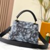 69306d806e68136f4d9a54c8 Upgraded M21728 Yayoi Kusama's Infinity Net Series Inspired LV x YK Capucines Medium Handbag