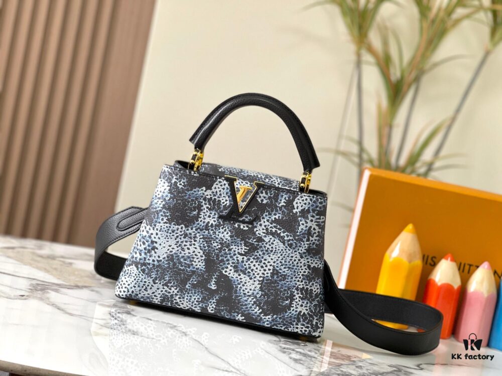 69306d846e68136f4d9a54ce Upgraded M21727 Louis Vuitton x Yayoi Kusama New Collaboration Collection LV x YK Capucines BB Bag
