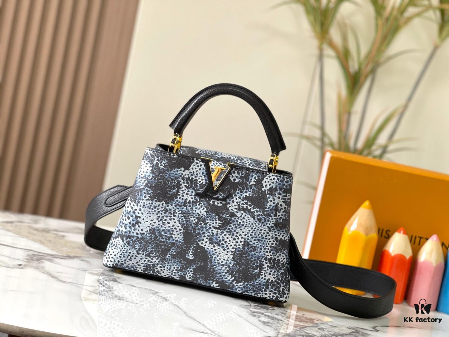 69306d846e68136f4d9a54ce Upgraded M21727 Louis Vuitton x Yayoi Kusama New Collaboration Collection LV x YK Capucines BB Bag