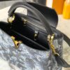 69306d846e68136f4d9a54d0 Upgraded M21728 Yayoi Kusama's Infinity Net Series Inspired LV x YK Capucines Medium Handbag