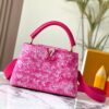 69306d8a6e68136f4d9a54da LV x YK Capucines Medium Bag in Upgraded M21728 Infinity Net Design
