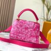 69306d8a6e68136f4d9a54db LV x YK Capucines Medium Bag in Upgraded M21728 Infinity Net Design