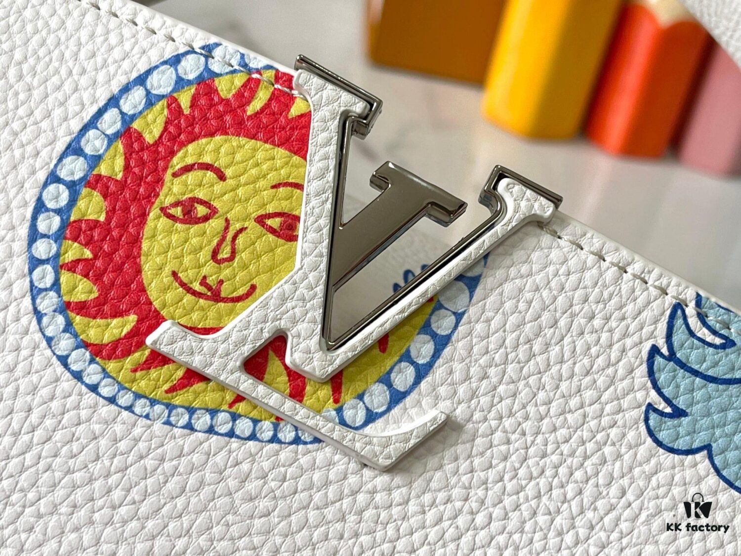 69306d976e68136f4d9a54ef Upgraded M21726 Louis Vuitton x Yayoi Kusama New Collaboration Series Capucines MM Handbag