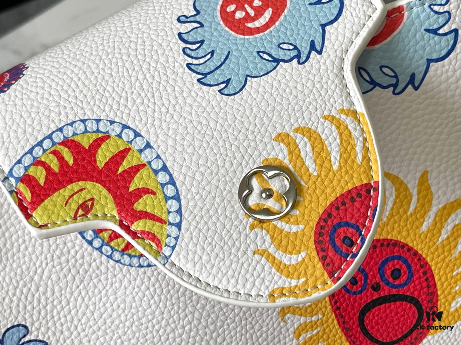 69306d986e68136f4d9a54f0 Upgraded M21726 Louis Vuitton x Yayoi Kusama New Collaboration Series Capucines MM Handbag